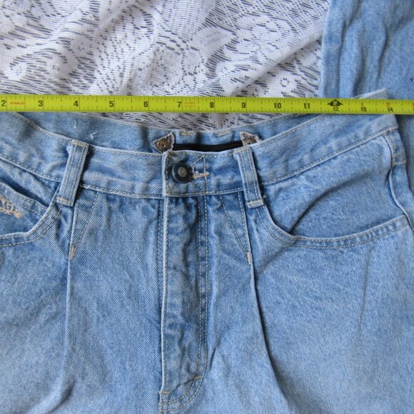 Unisex Major Damage Jeans Blue 30x33 100% Cotton, waist 29in, hip 42in, - Picture 7 of 9